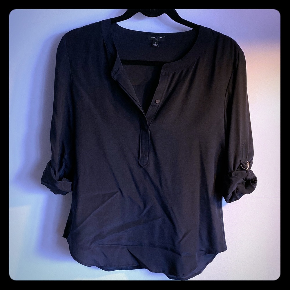 Ann Taylor silk blouse size small